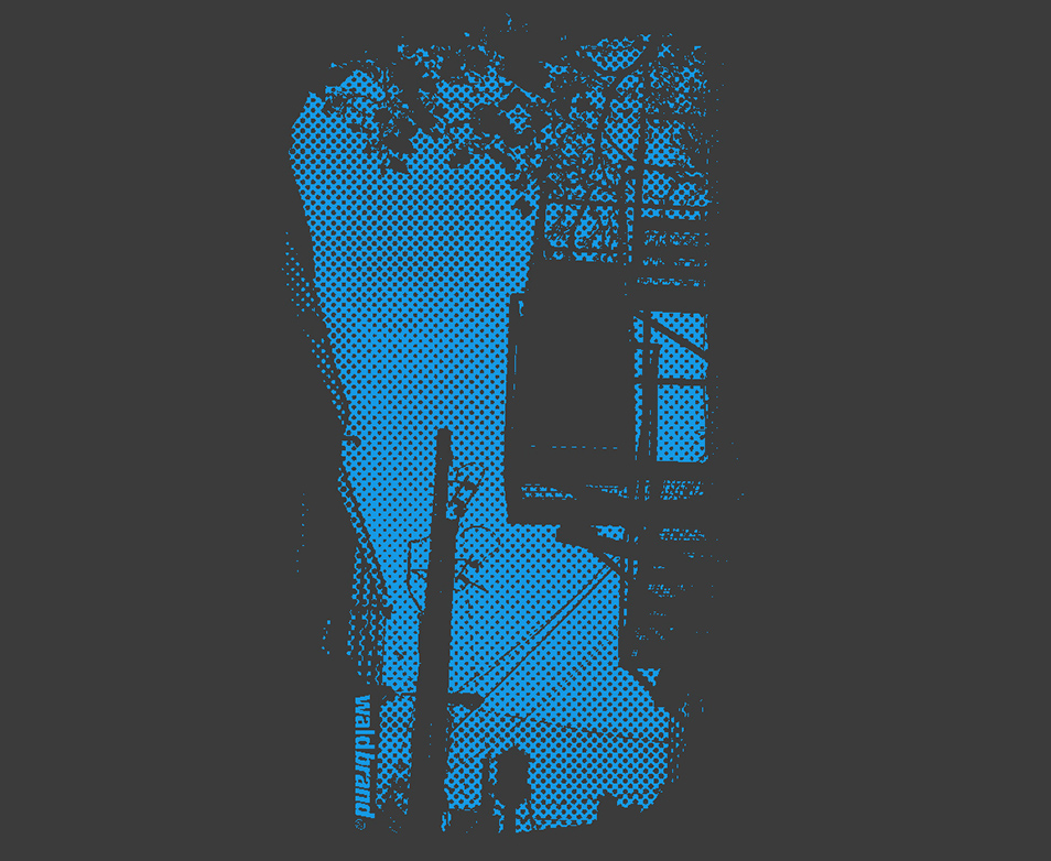Chateau d´eau - dunkelgraues Shirt für Jungs, siebdruck, grafik, design, rastergrafik, montréal, mile end, print, imprinter, dunkelgrau, blau, shirts, t-shirts, shop